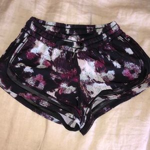 LULULEMON multi colored athletic shorts
